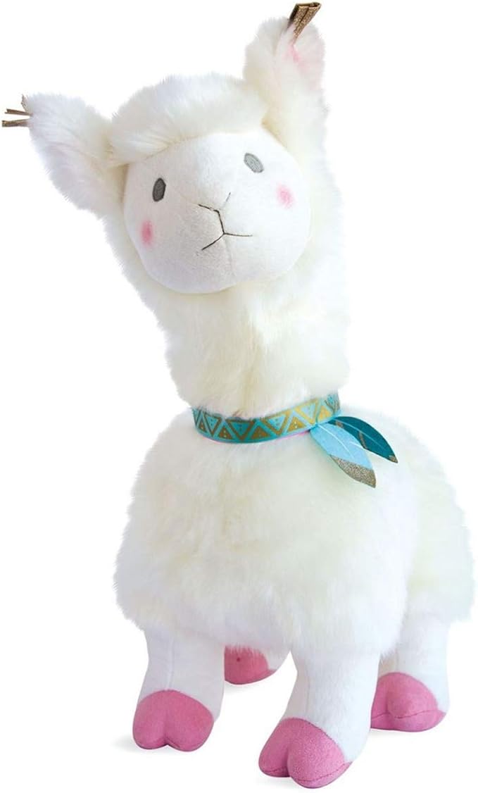 historoire d'ours 20 厘米羊驼毛绒玩具(白色)